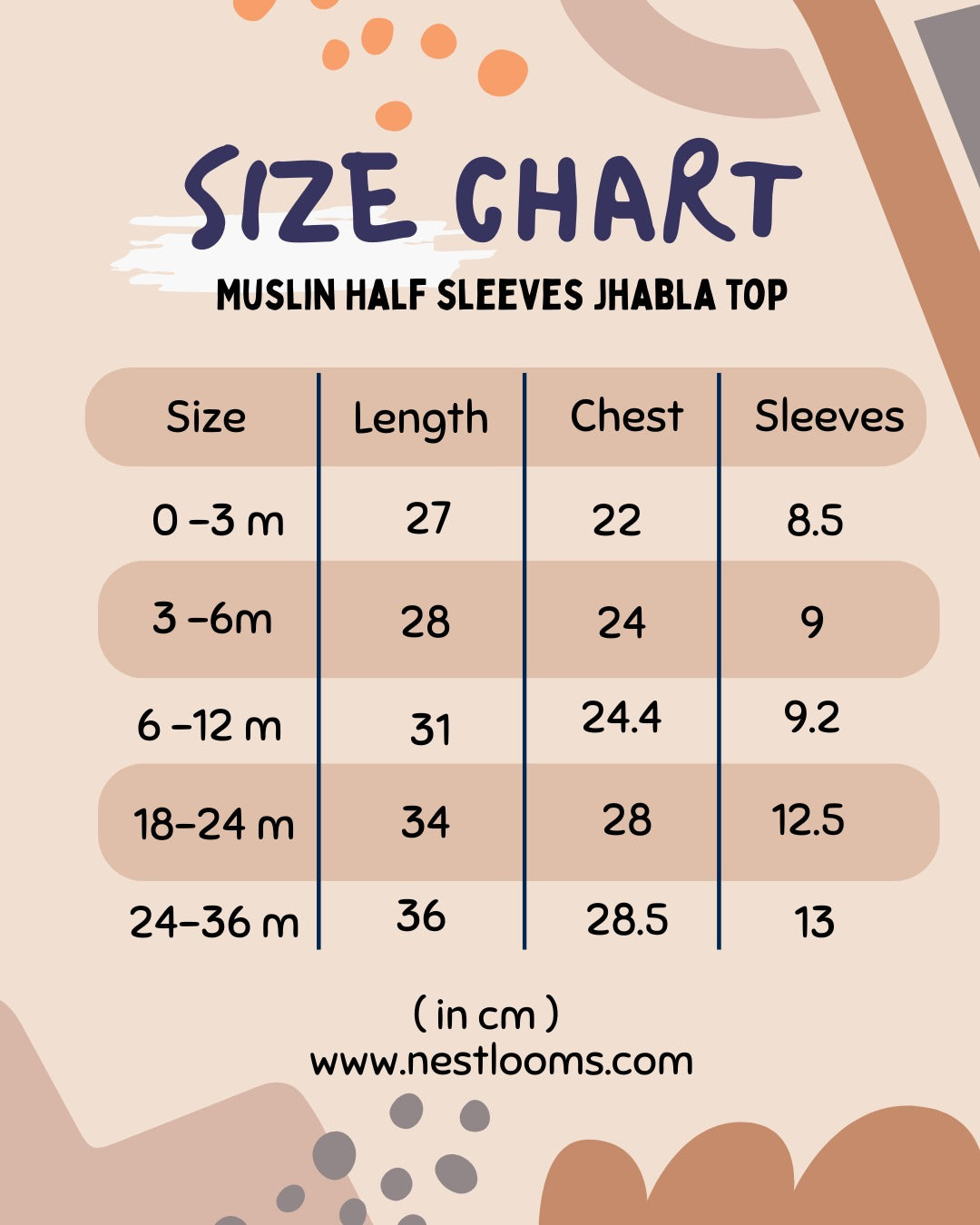 Half Sleeves Jhabla Set - Organic Cotton Muslin - Tiny Wheels