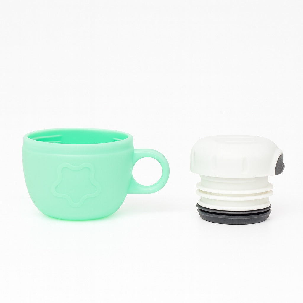Stainless Steel Insulated Hot & Cold Sipper With Protective Cover 500ml - Teddy Tales