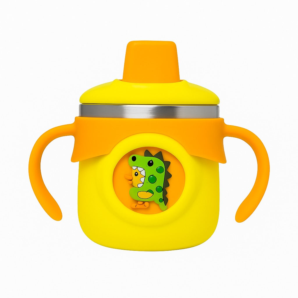 Steel Insulated Hot & Cold Sipper 260ml - Dino Munch