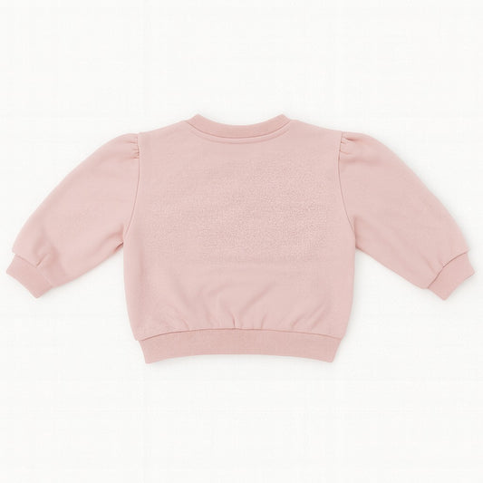 Fleece Sweatshirt - Rosy Puff