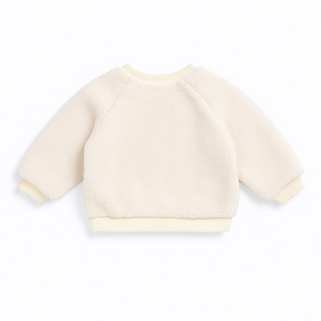Faux Fur Sweatshirt - Mini Meow