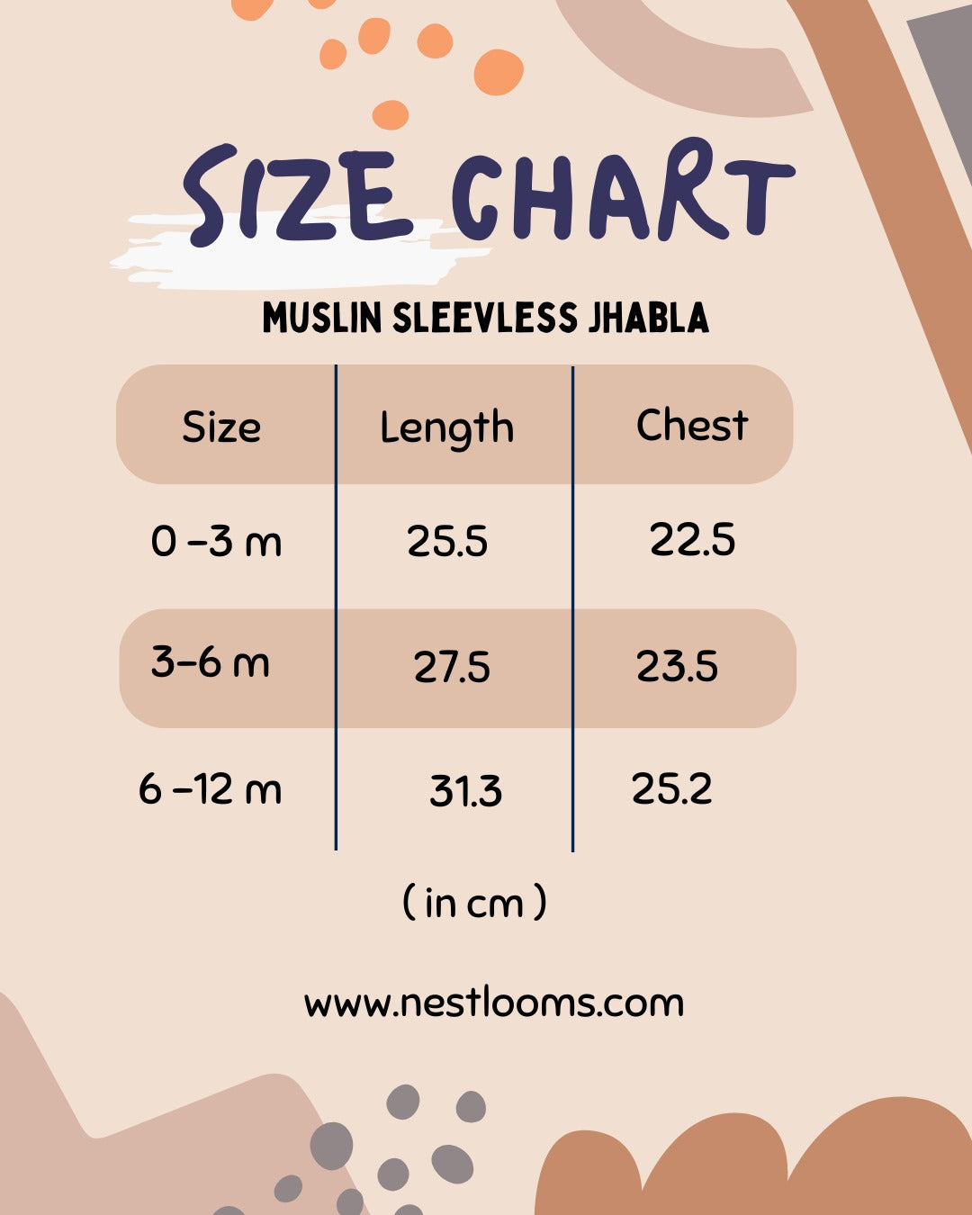 Sleeveless Jhabla With Button- Muslin - Tiny Wheels
