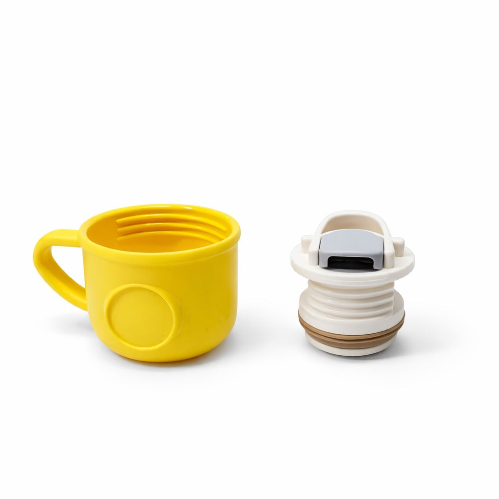 Stainless Steel Insulated Hot & Cold Sipper With Protective Cover 500ml - Chubby Honey Roar