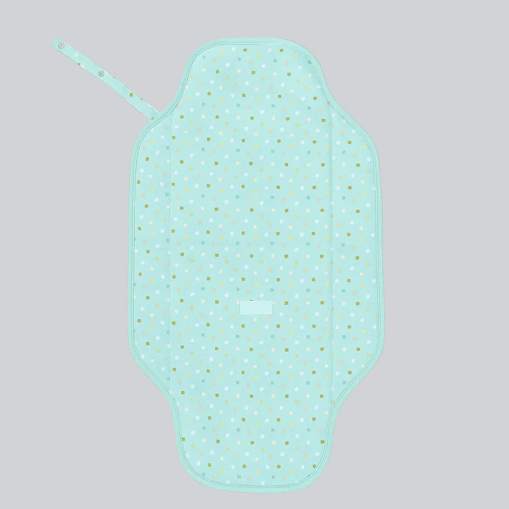 Portable Diaper Changing Mat - Ocean Dots