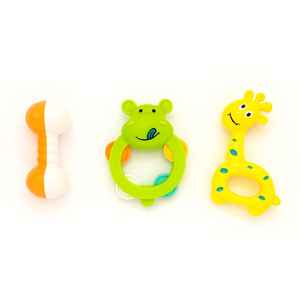 Baby Rattle Toy Set -Yellow Giraffe