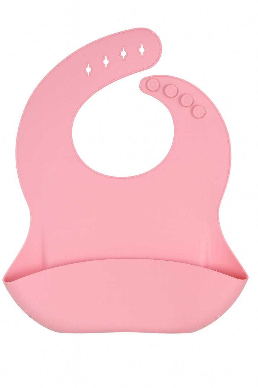 8 pcs Silicone Feeding Sets - Pink Elephant