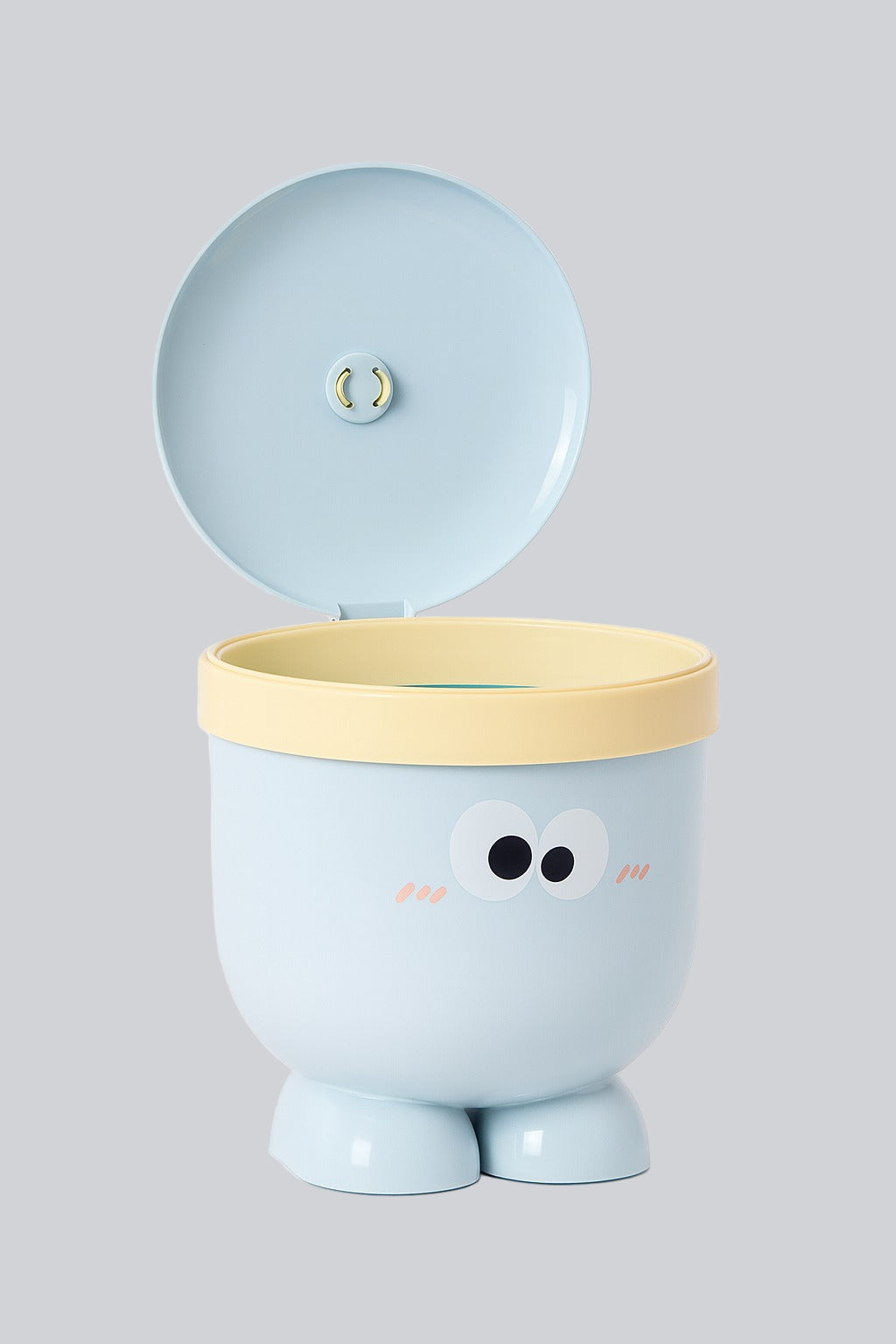 Dustbin - Blushy Buddy - Blue