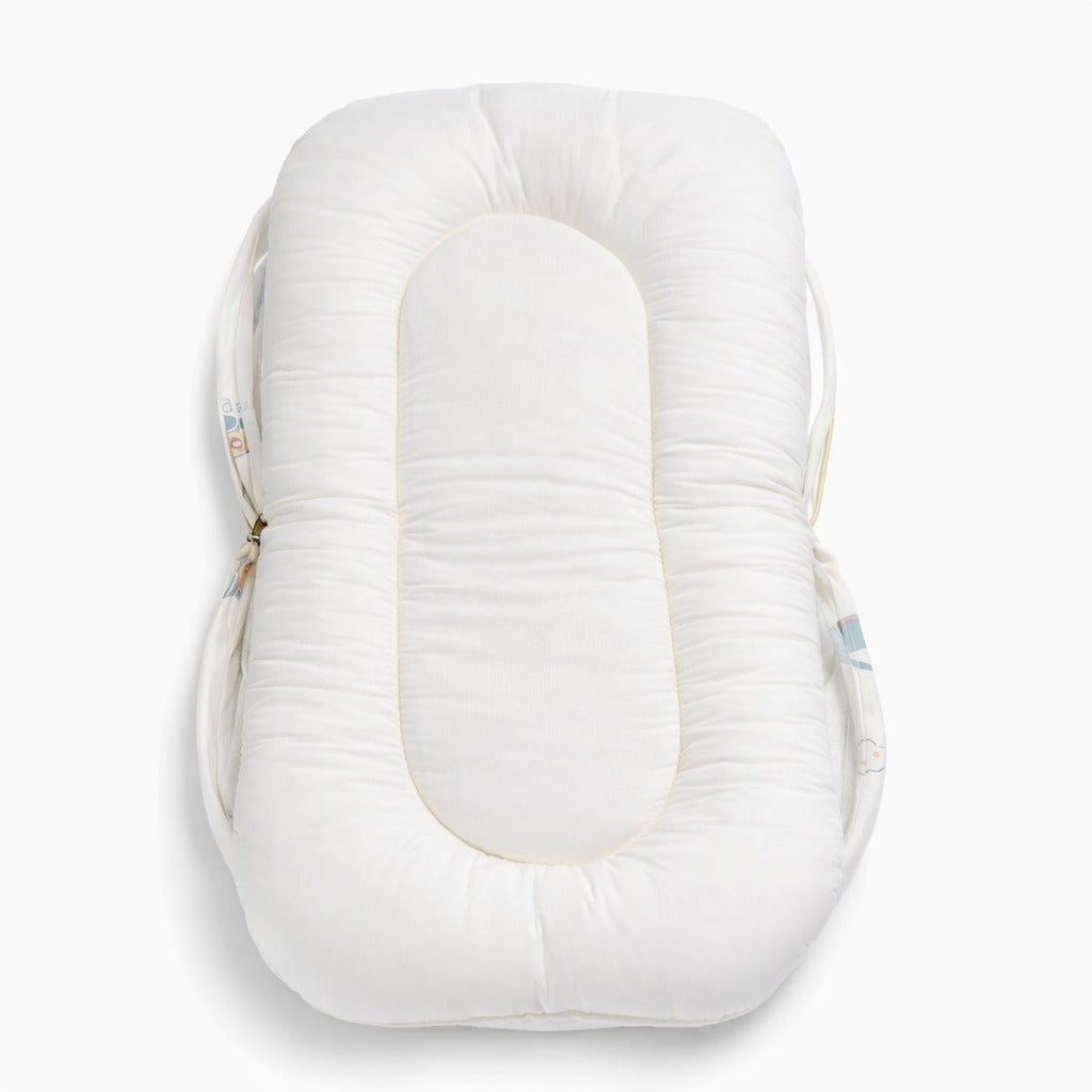 Baby Bedding Set With Mosquito Net & Head Support Pillow - Little Driver