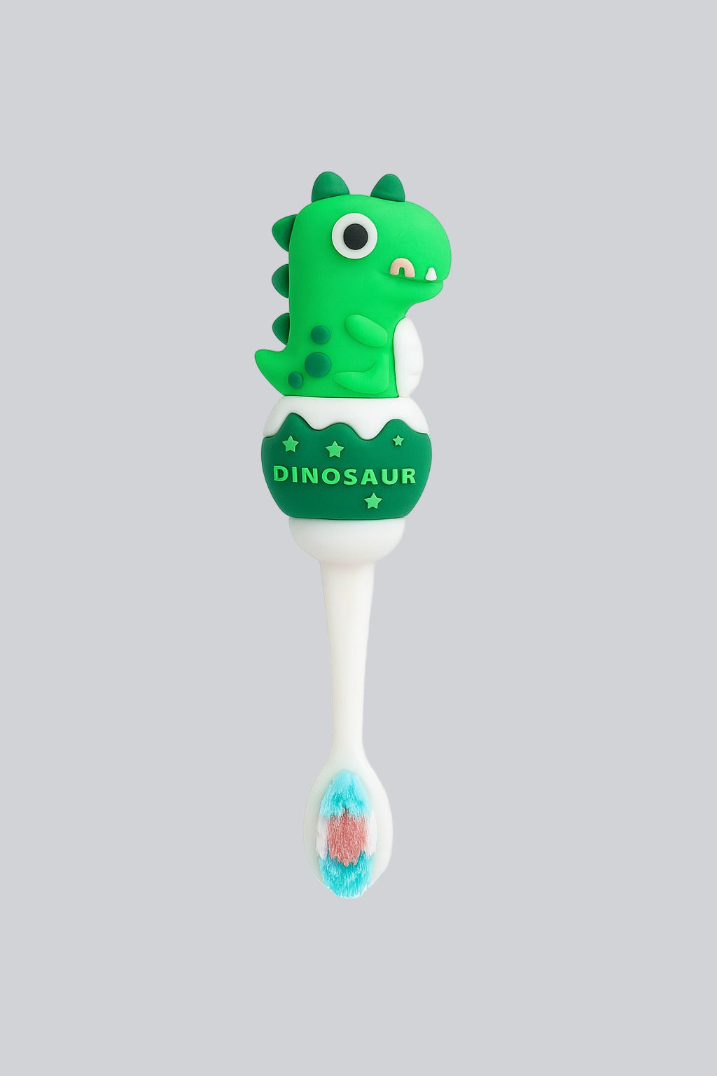 Green Dino Toothbrush For Toddlers