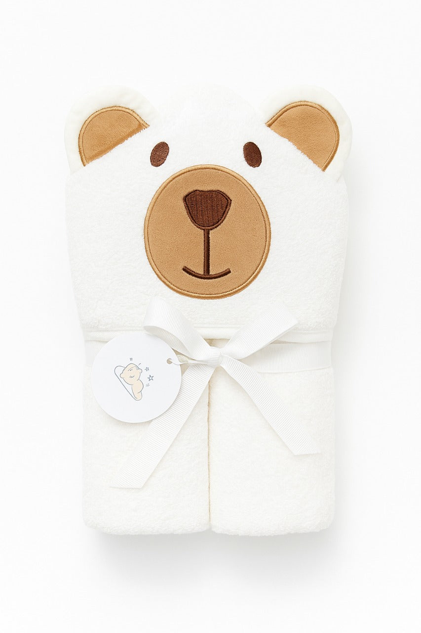 Baby Hooded Towel – Little Brown Bear