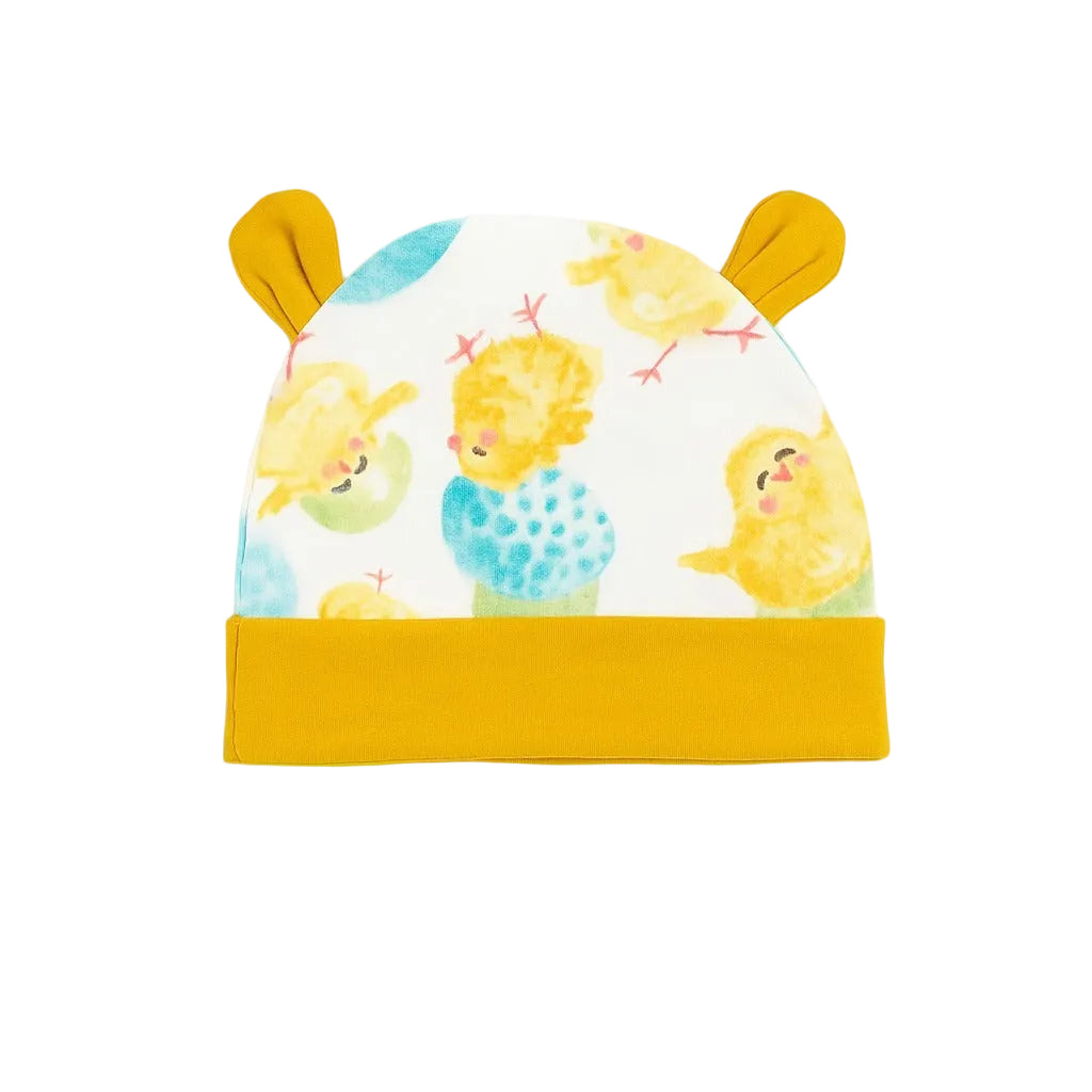 Beanie With Teddy Ears - Chirpy Chicks