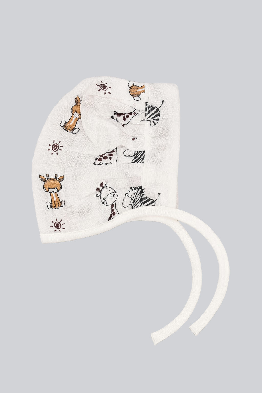 Muslin Dori Cap - Jungle Buddies