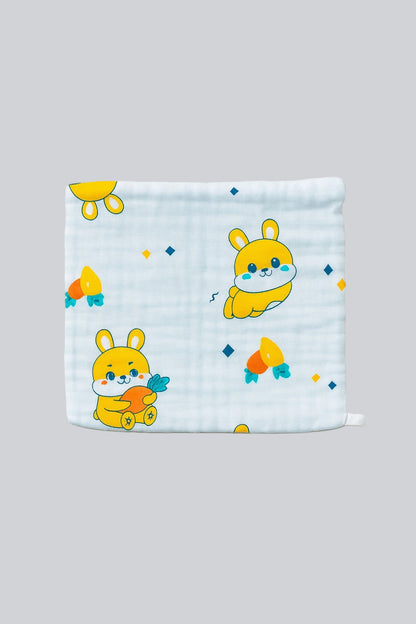Washcloth For Baby- 4pc set White