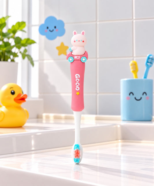 Kids Toothbrush - Vroom Bunny