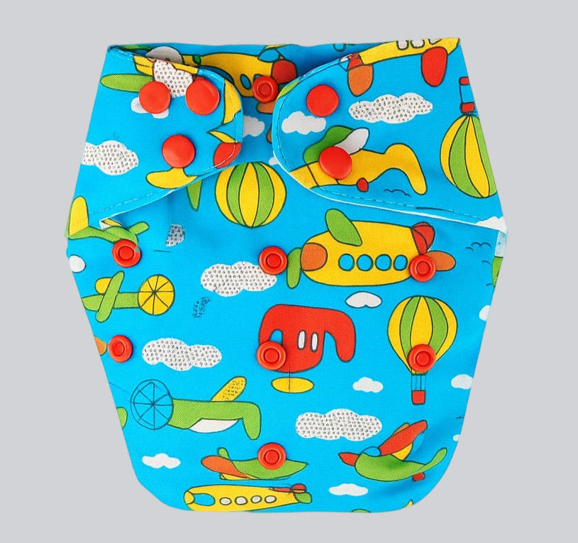 Reusable Cloth Diaper - Sky Journey