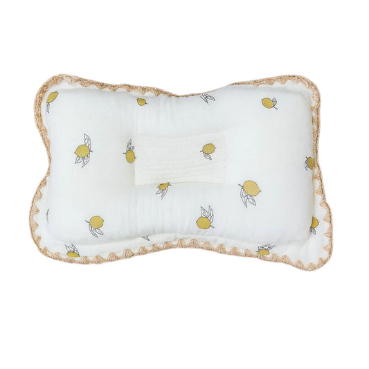 Rectangular Baby Pillow - Lemon