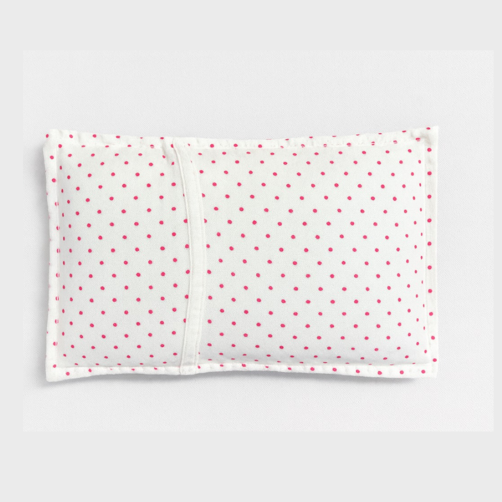 Mustard Seed Rai Pillow - Pink Polka Pop