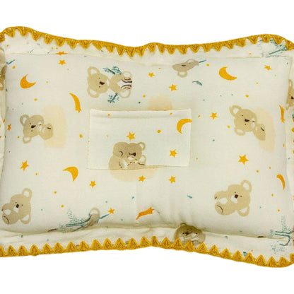 Rectangular Baby Pillow - Twinkle Bear