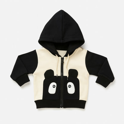 Winter Hoodie & Jogger Pants Co-ord Set - Midnight Panda