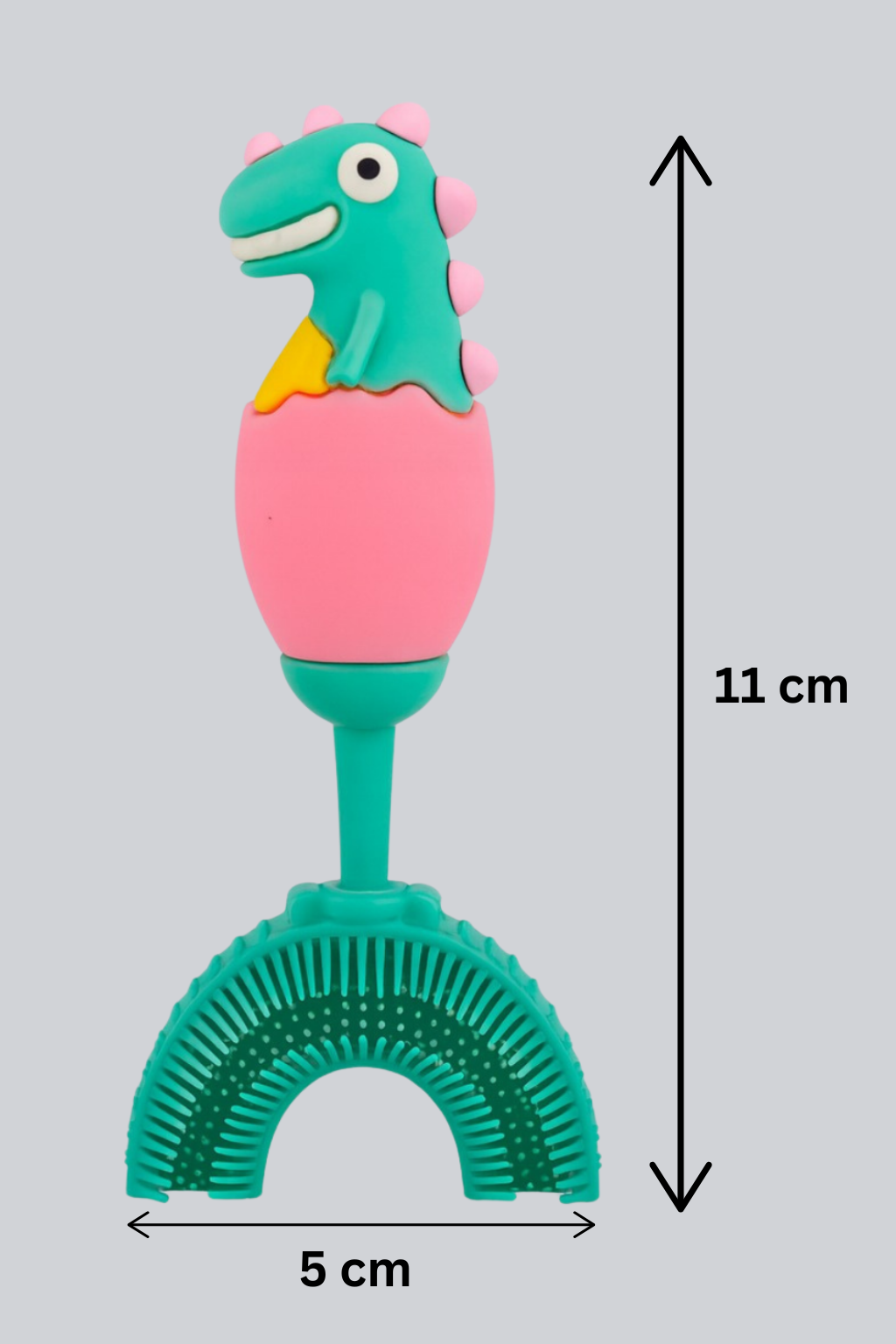 U-Shaped Toothbrush - Dino Egg