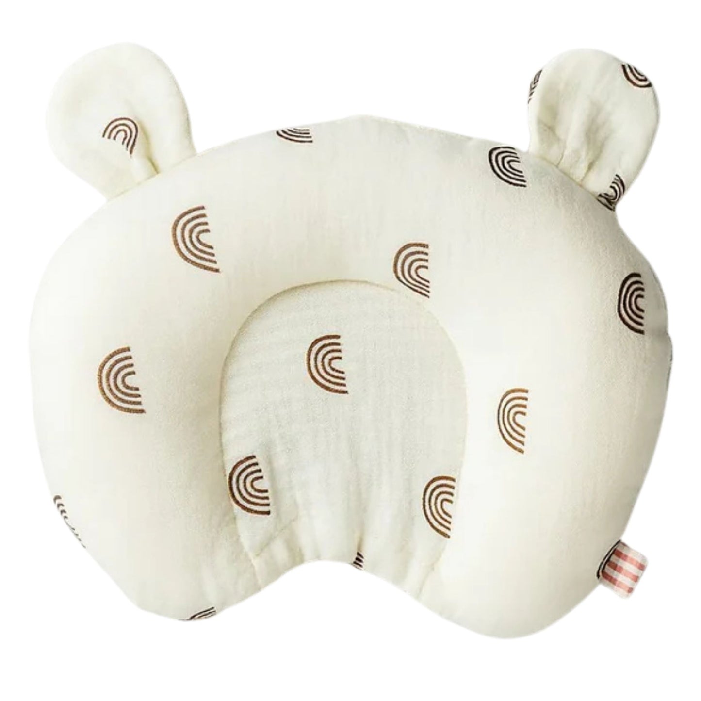 u shape Pillow Rainbow Brown