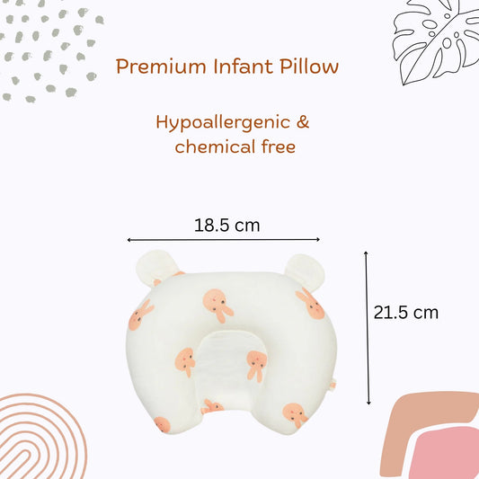 U shape Pillow - Pink Bunny
