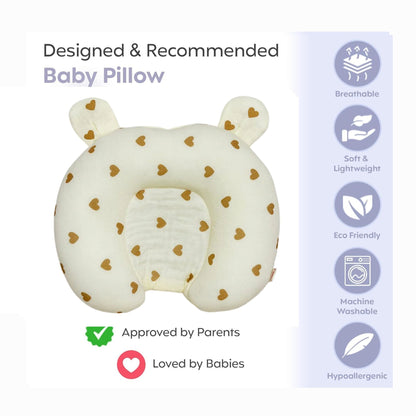 U Shape Pillow - Mini Hearts