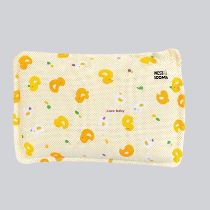 Mustard Seed Rai Pillow - Sunny Duck Dreams