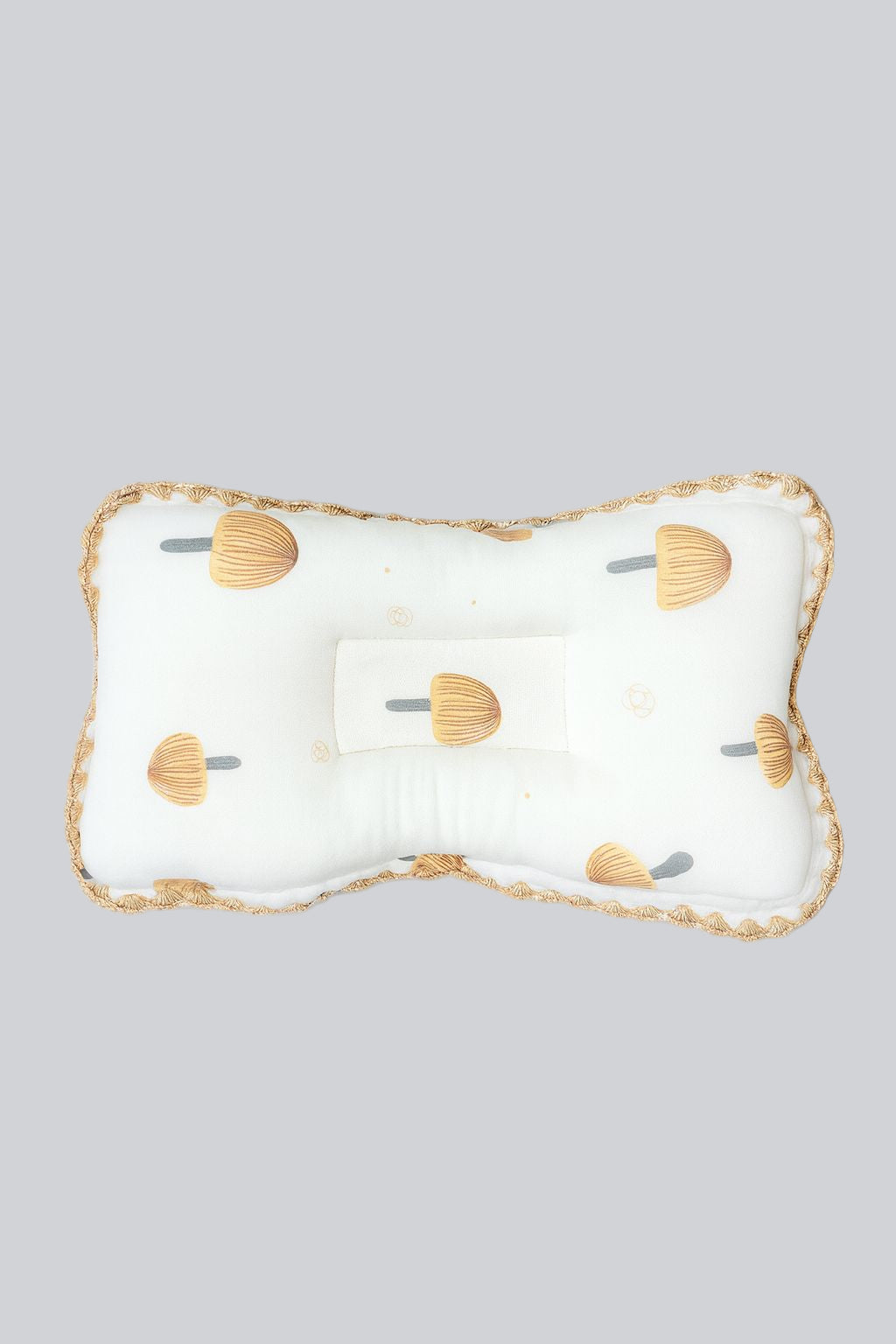 Rectangular Baby Pillow - Mushroom