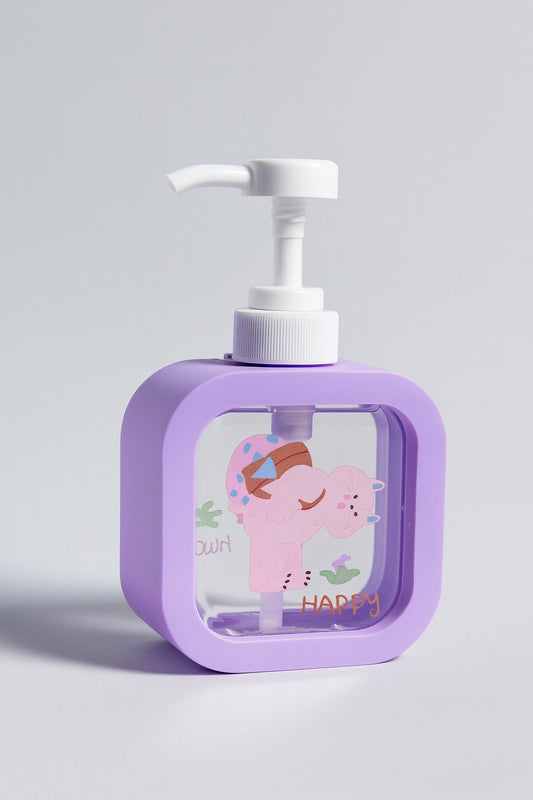 Soap Dispenser - Cartoon Design - Lavender