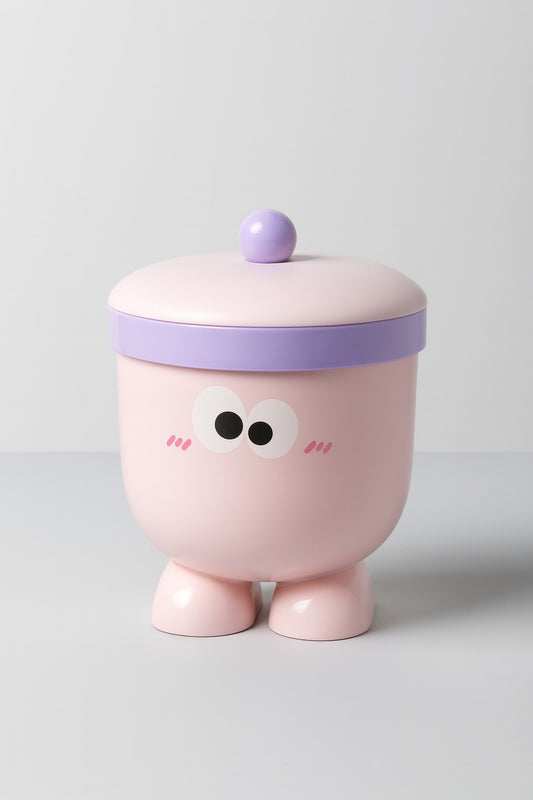 Dustbin - Blushy Buddy - Pink