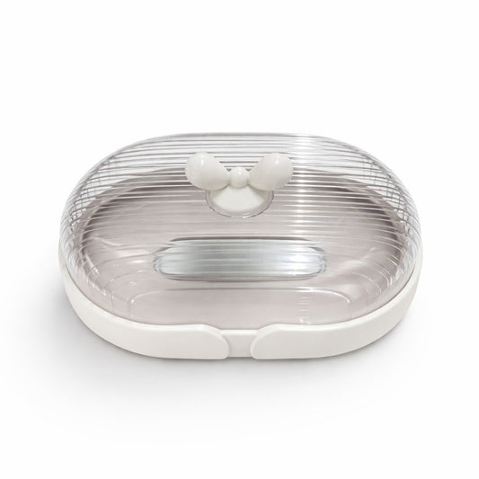 Soap Holder - Sweet Bow - Ivory Cloud