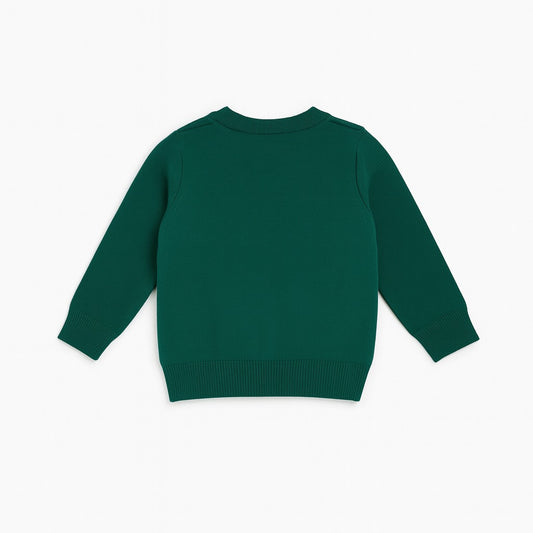 Knitted Christmas Sweater - Minty Santa