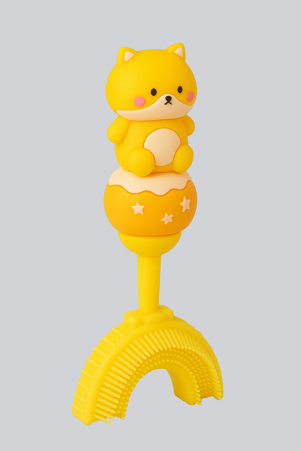 U-Shaped Toothbrush - Sunshine Teddy