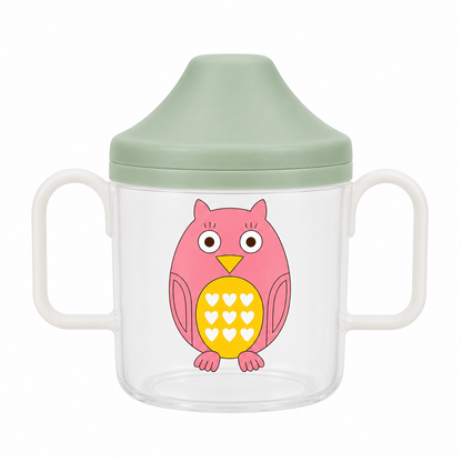Baby Spout Sipper Cup - Transparent (Green)