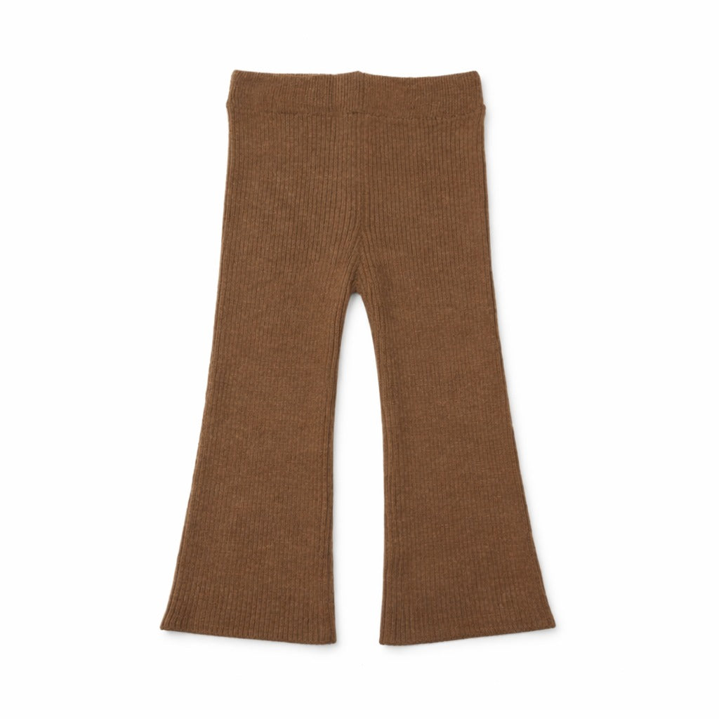 Knitted Ruffle Top & Pant Co-ord Set - Cocoa Cuddles
