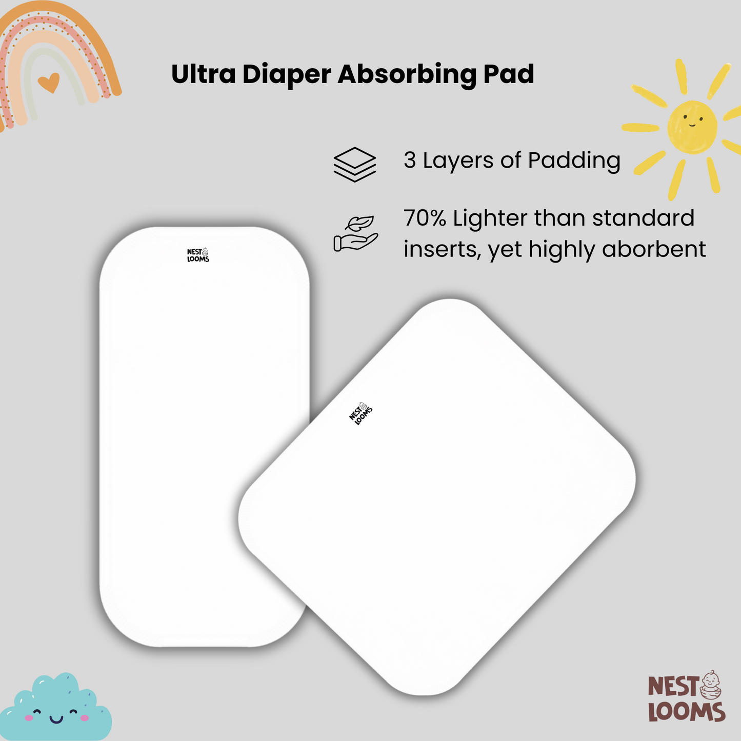 Reusable Cloth Diaper - Aqua Adventures