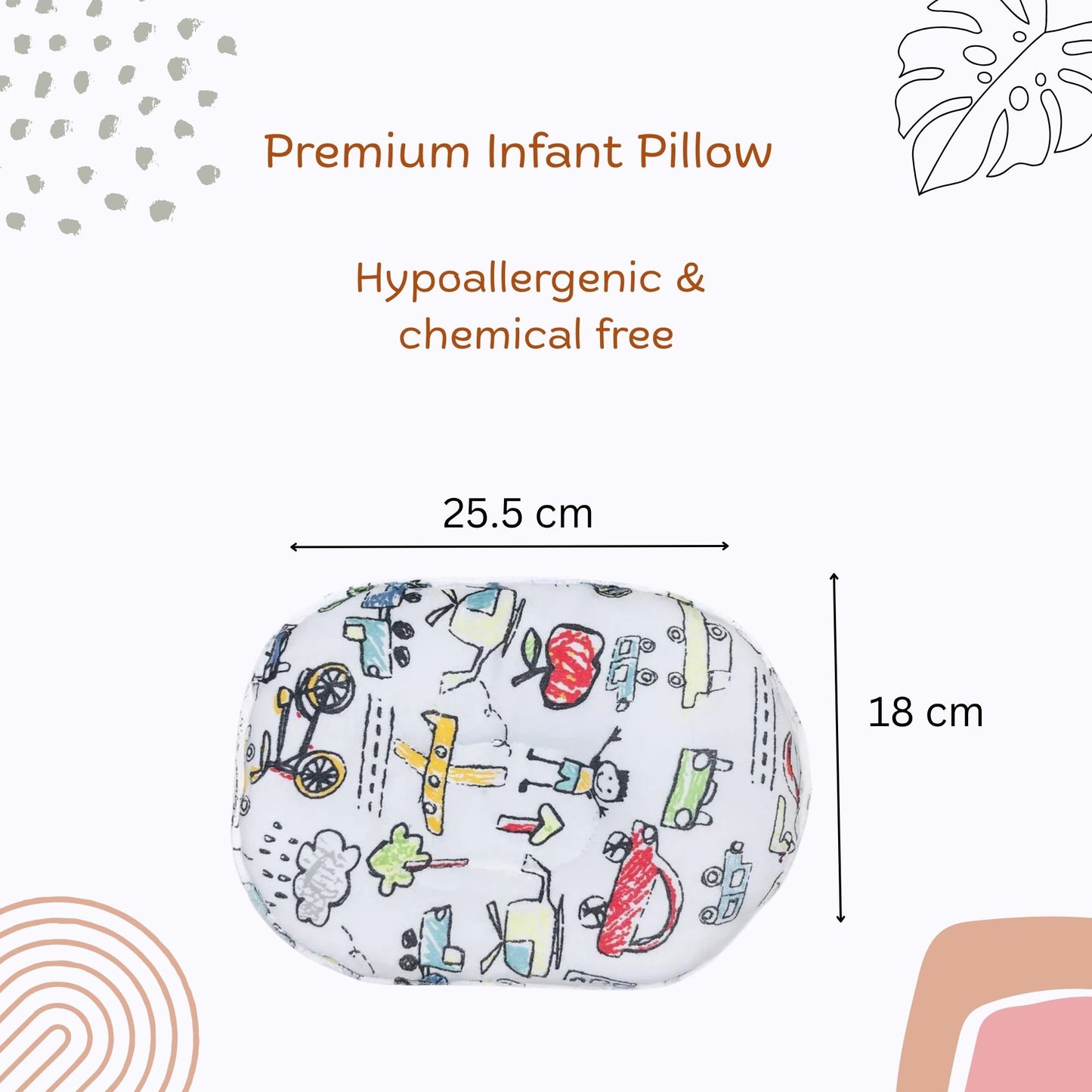 Infant Pillow Cartoon