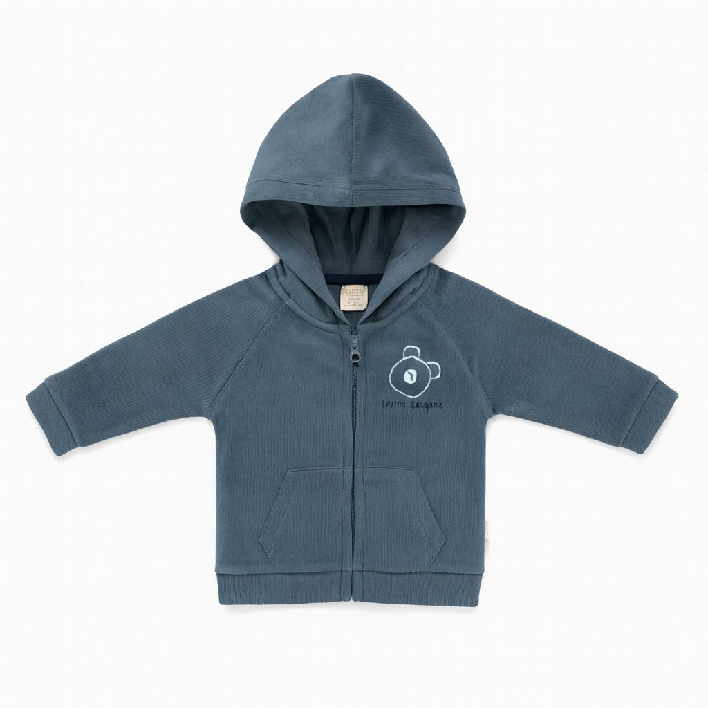 Winter Hoodie & Jogger Pants Co-ord Set - Blue Safari Friends