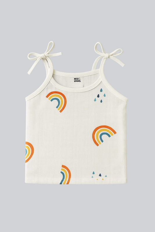 Dori Jhabla- Organic Cotton Muslin - Rainbow Dreams