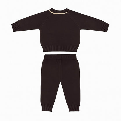 Knitted Sweater & Jogger Pant Co-ord Set - Camping Drive