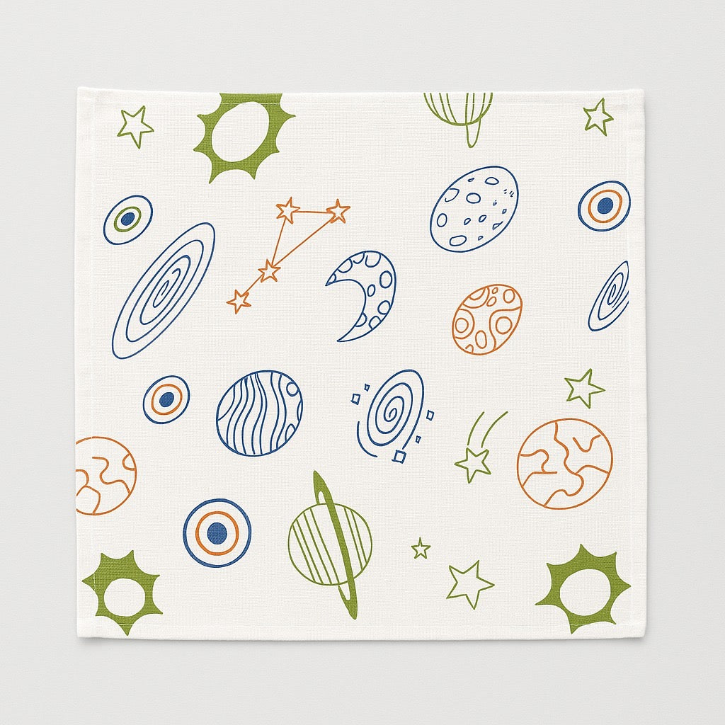 Baby Muslin Swaddle - Galaxy Dreams