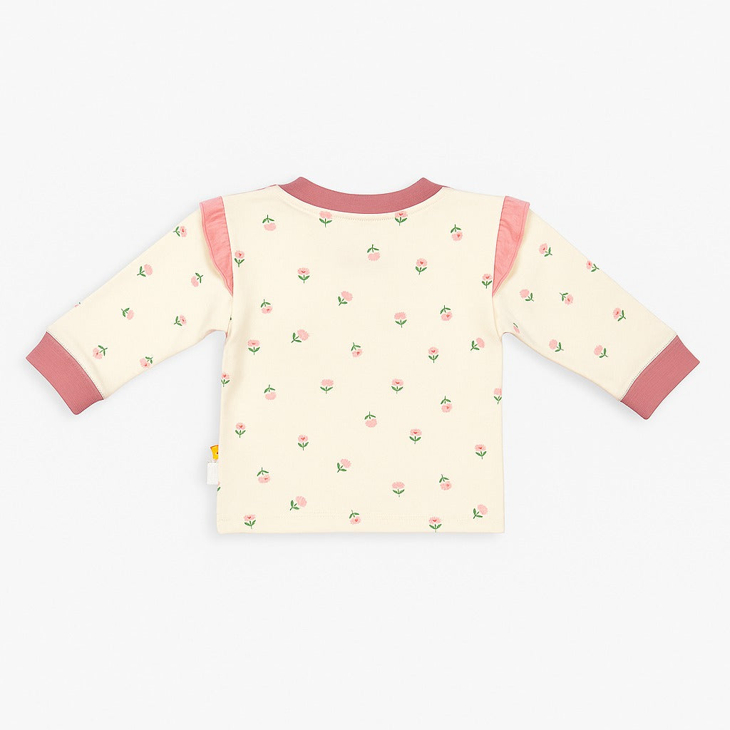 Full Sleeves Top & Jogger Co-ord Set - Pink Blossom