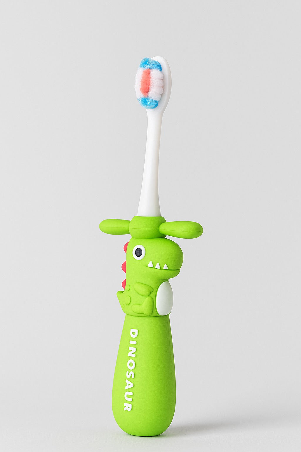 Green Twisty Dino Toothbrush For Kids