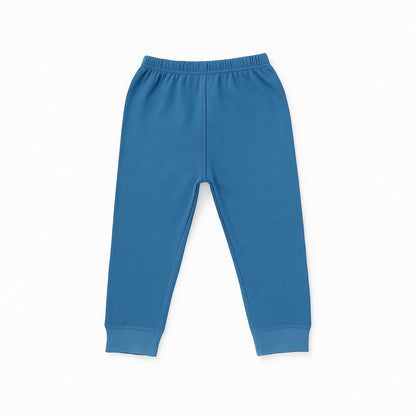 Full Sleeves Jogger Co-ord Set - Blue Sporty Bot