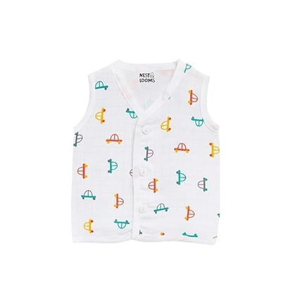 Sleeveless Jhabla - Pack of 2