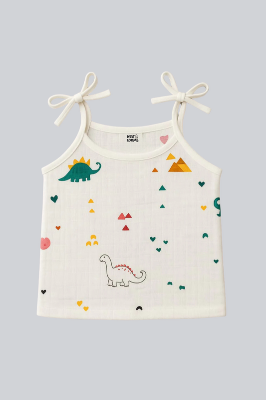 Dori Jhabla- Organic Cotton Muslin - Dinoland