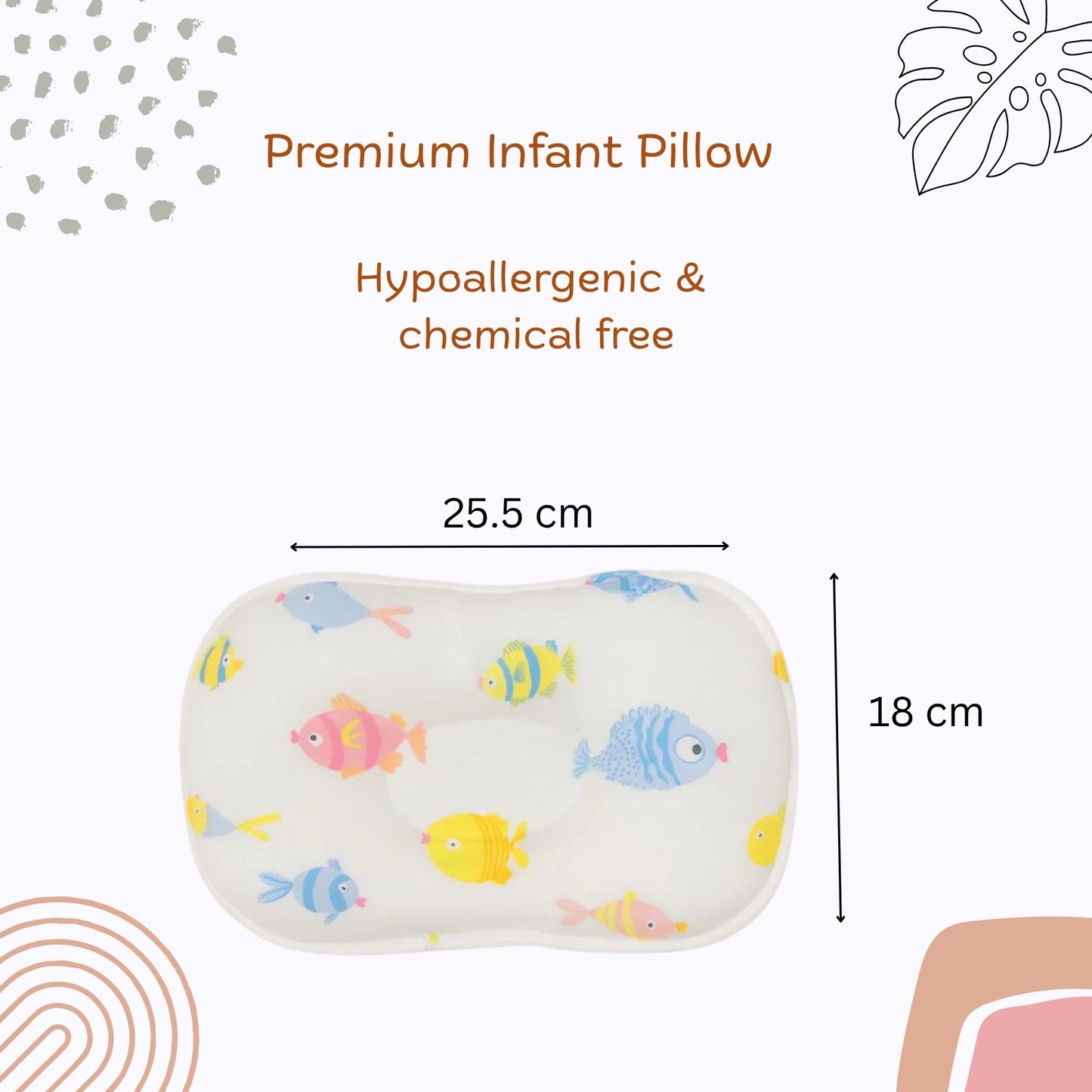 Infant Pillow - Ocean Buddy