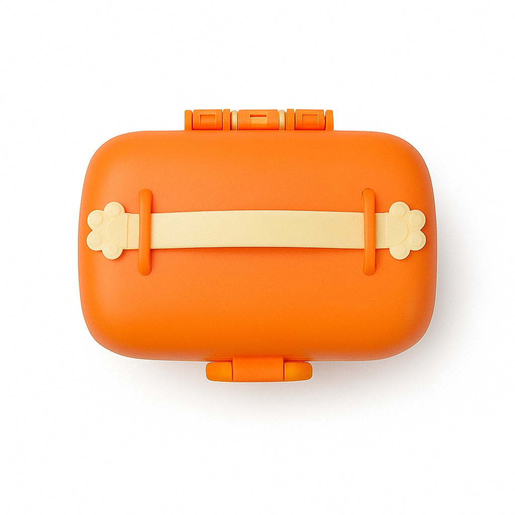 Milk Powder & Food Dispenser Container - Orange