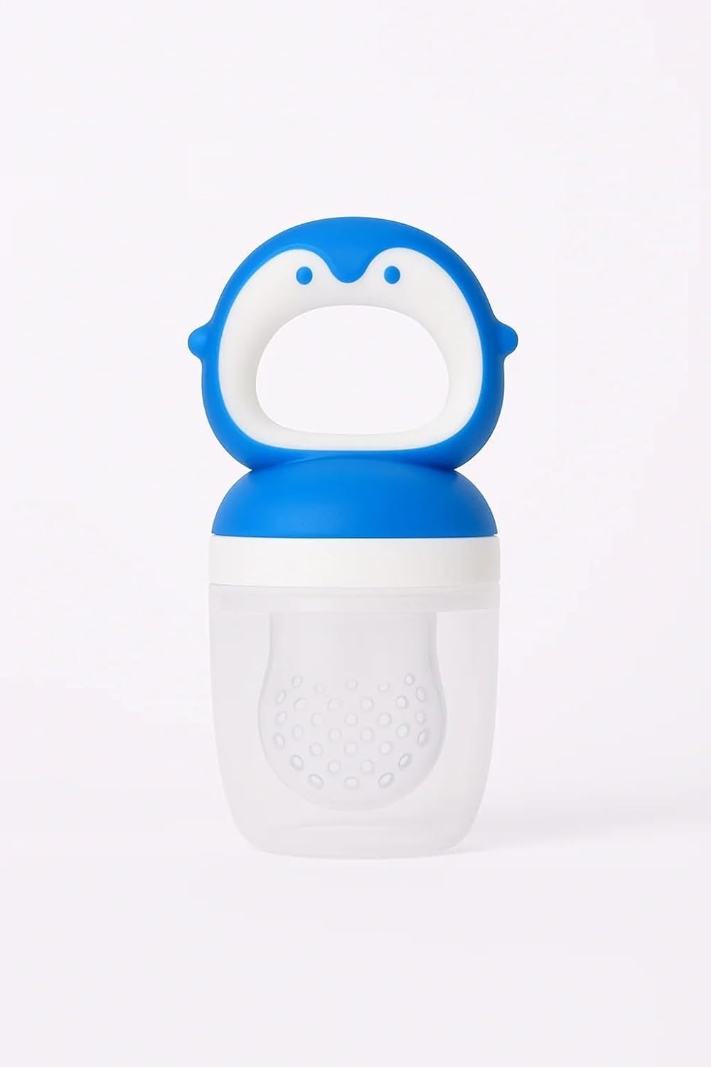Silicone Fruit Nibbler - Blue Penguin Pop